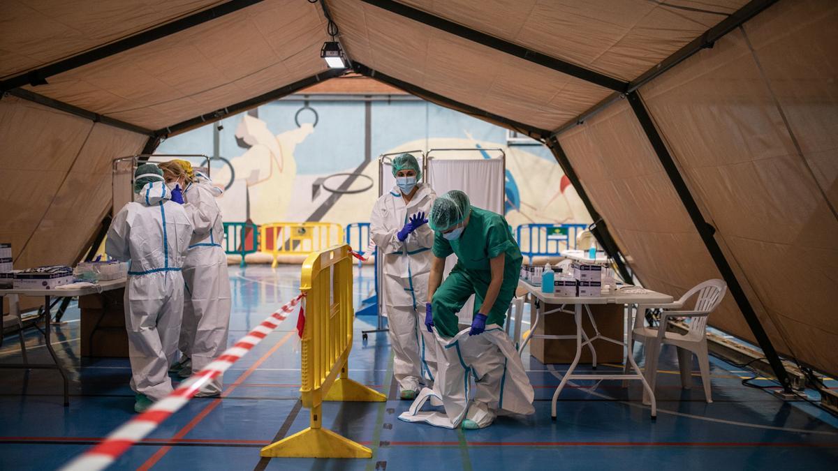 GALERÍA | El cribado de Santa Elena en la Ciudad Deportiva de Zamora, en imágenes