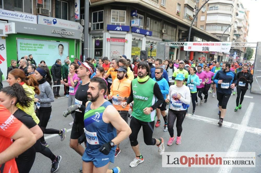 Murcia Maratón. Salida 10K