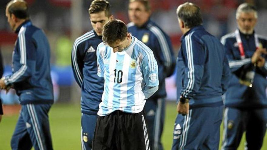 Messi es planteja si deixa d&#039;assistir a alguns partits de la selecció