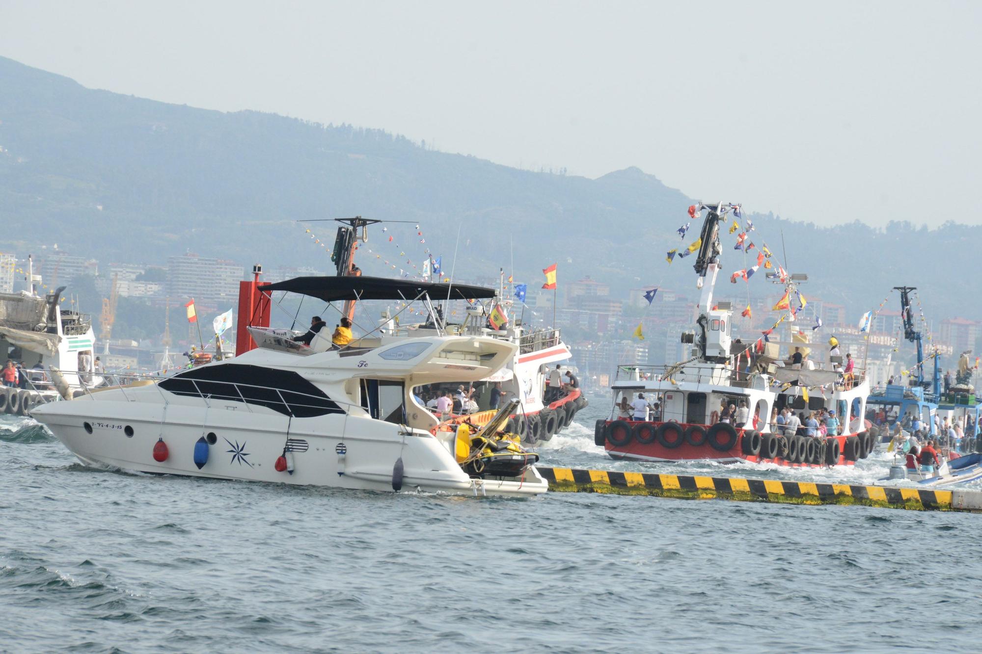 Las celebraciones de la Virgen del Carmen en Moaña