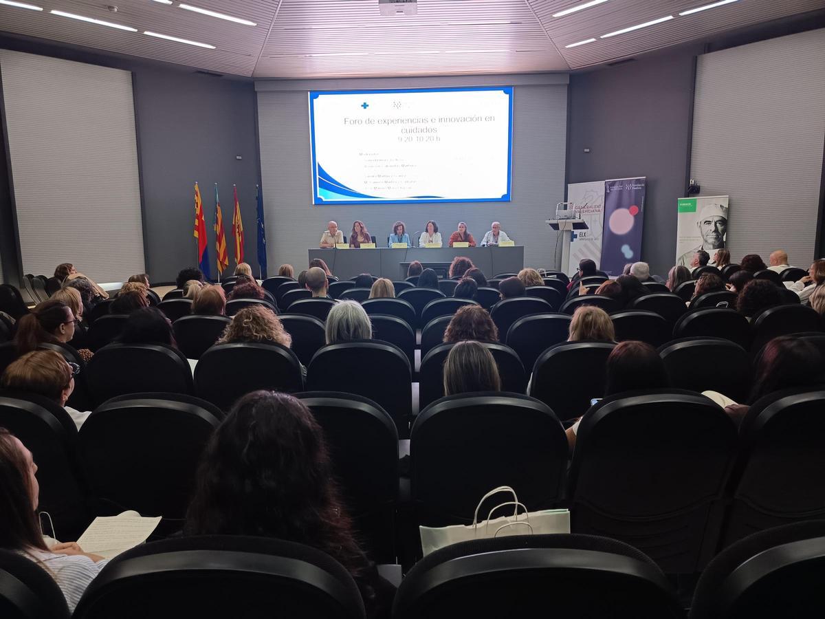 Foro de experiencias e innovación en cuidados celebrada en Elche