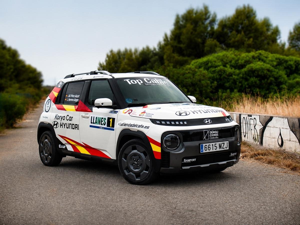 Hyundai Inster ‘FIA Eco Rally Cup’, así es la pequeña hormiga atómica que domina los Eco Rallyes internacionales