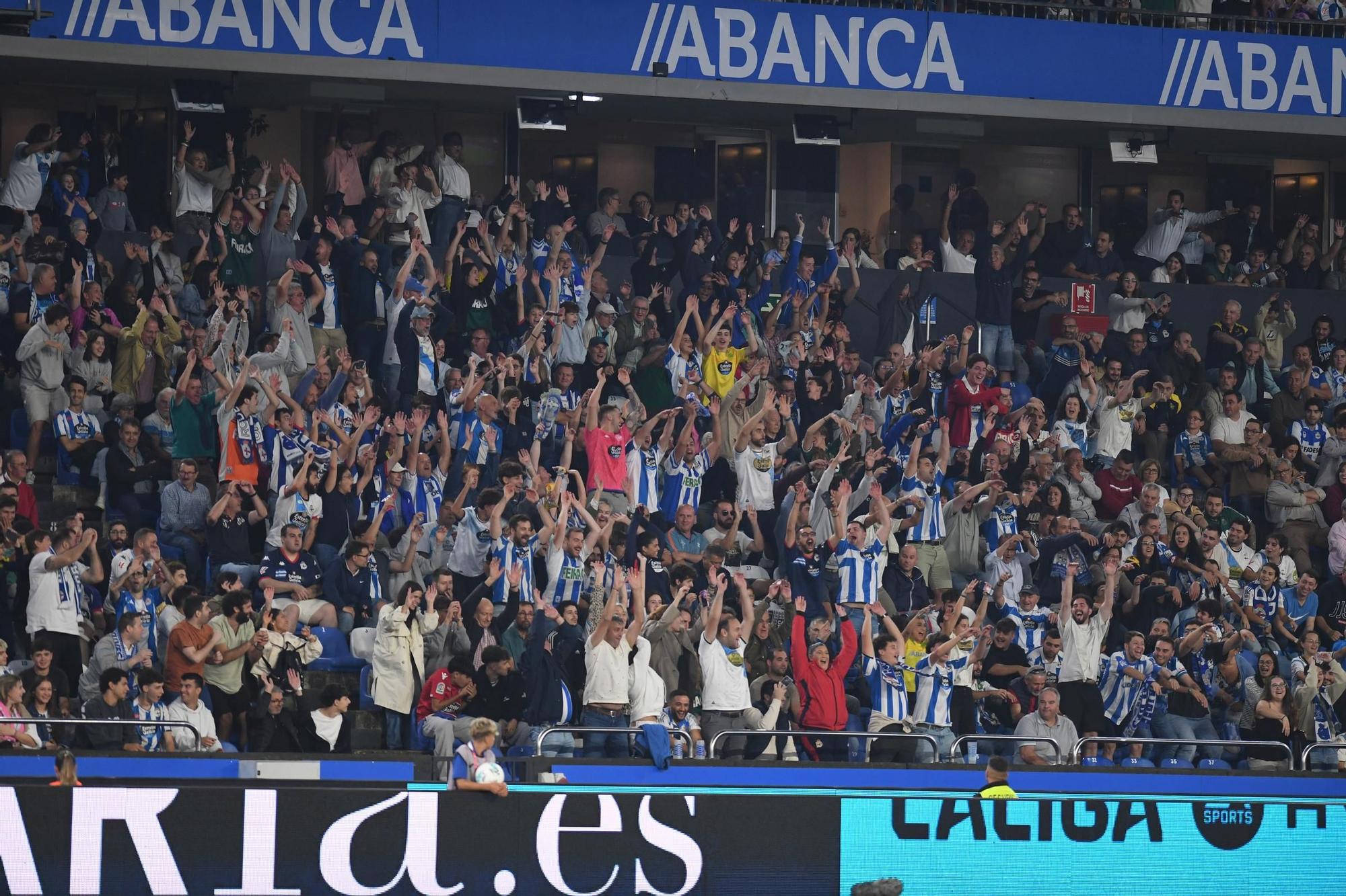 Las mejores imágenes del Deportivo - Huesca