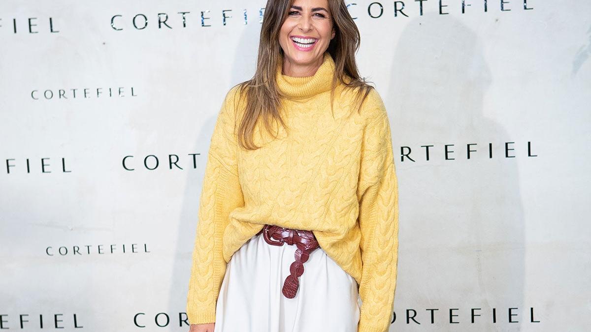 El jersey más bonito de Nuria Roca este invierno está súper rebajado en el Black Friday de Cortefiel