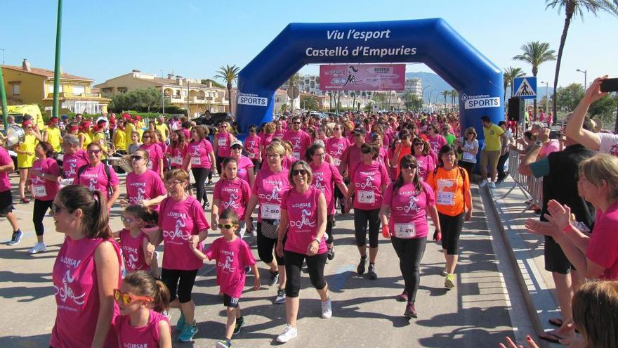 Un miler de participants en l&#039;estrena de la Cursa de la Dona de Castelló