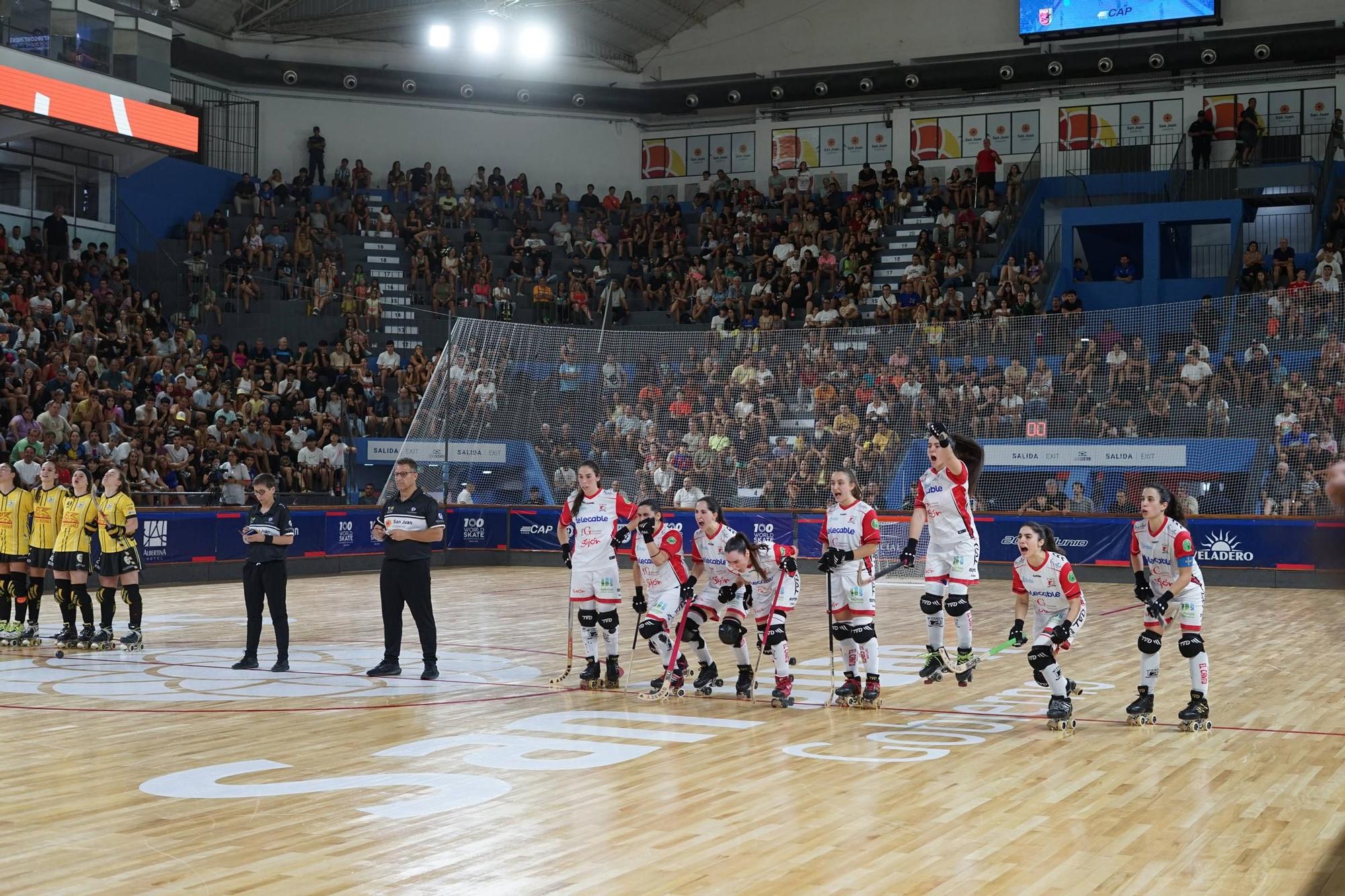 EN IMÁGENES: El Telecable Gijón de hockey hace historia y ya son campeonas del mundo