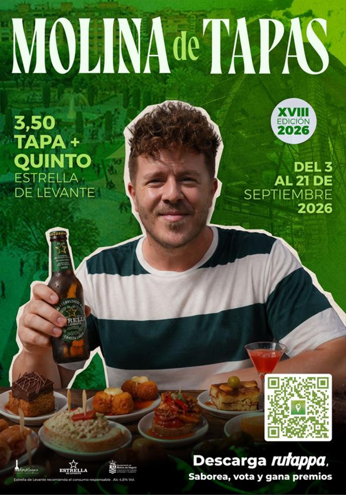 Cartel oficial de Molina de Tapas 2026.