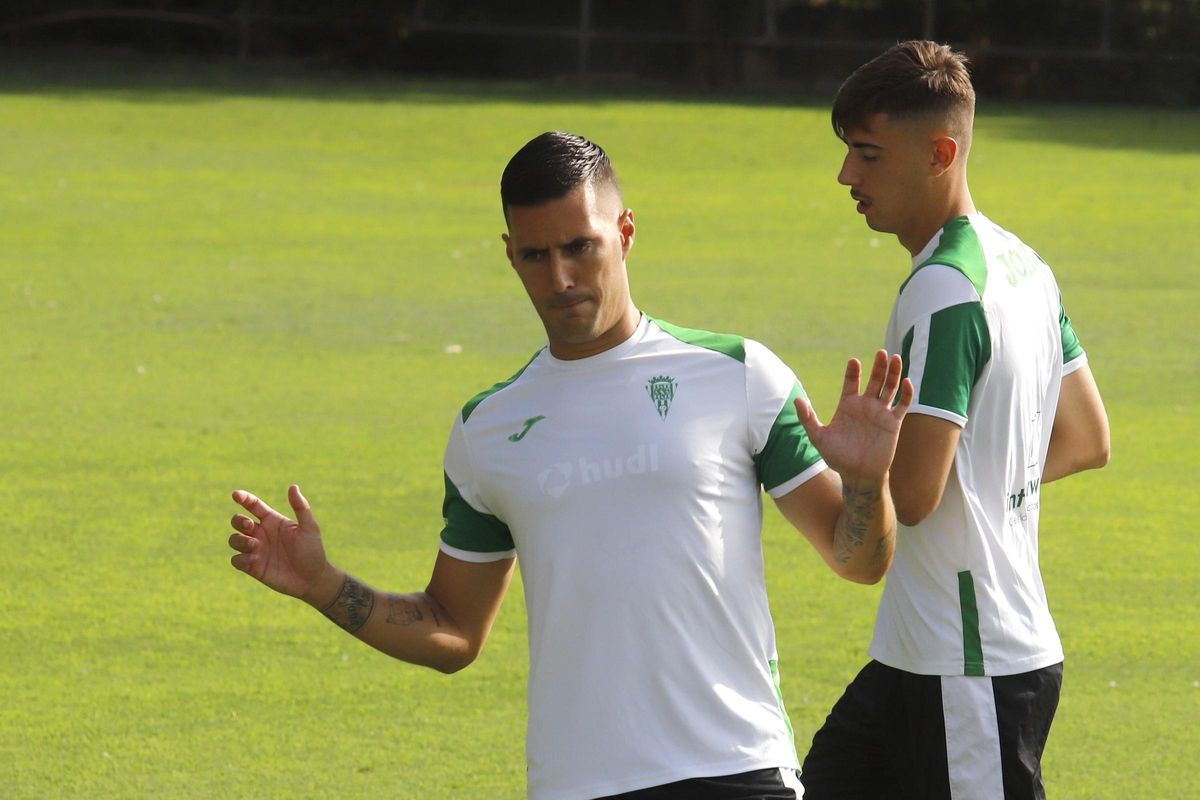 Sergi Guardiola, durante un entrenamiento.