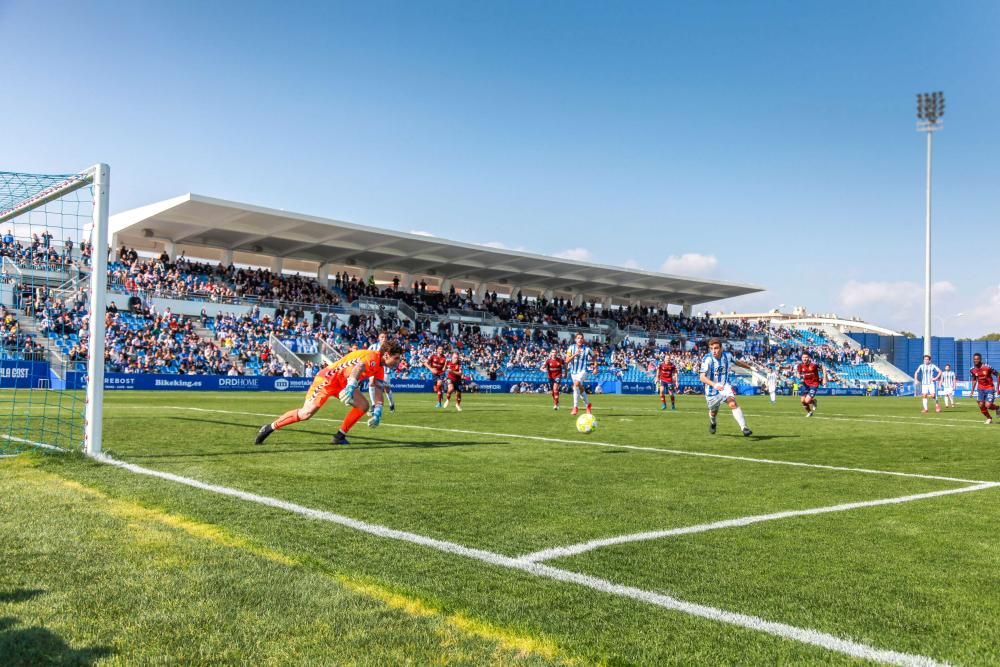 El Atlético Baleares consolida el liderato con remontada ante el Pontevedra