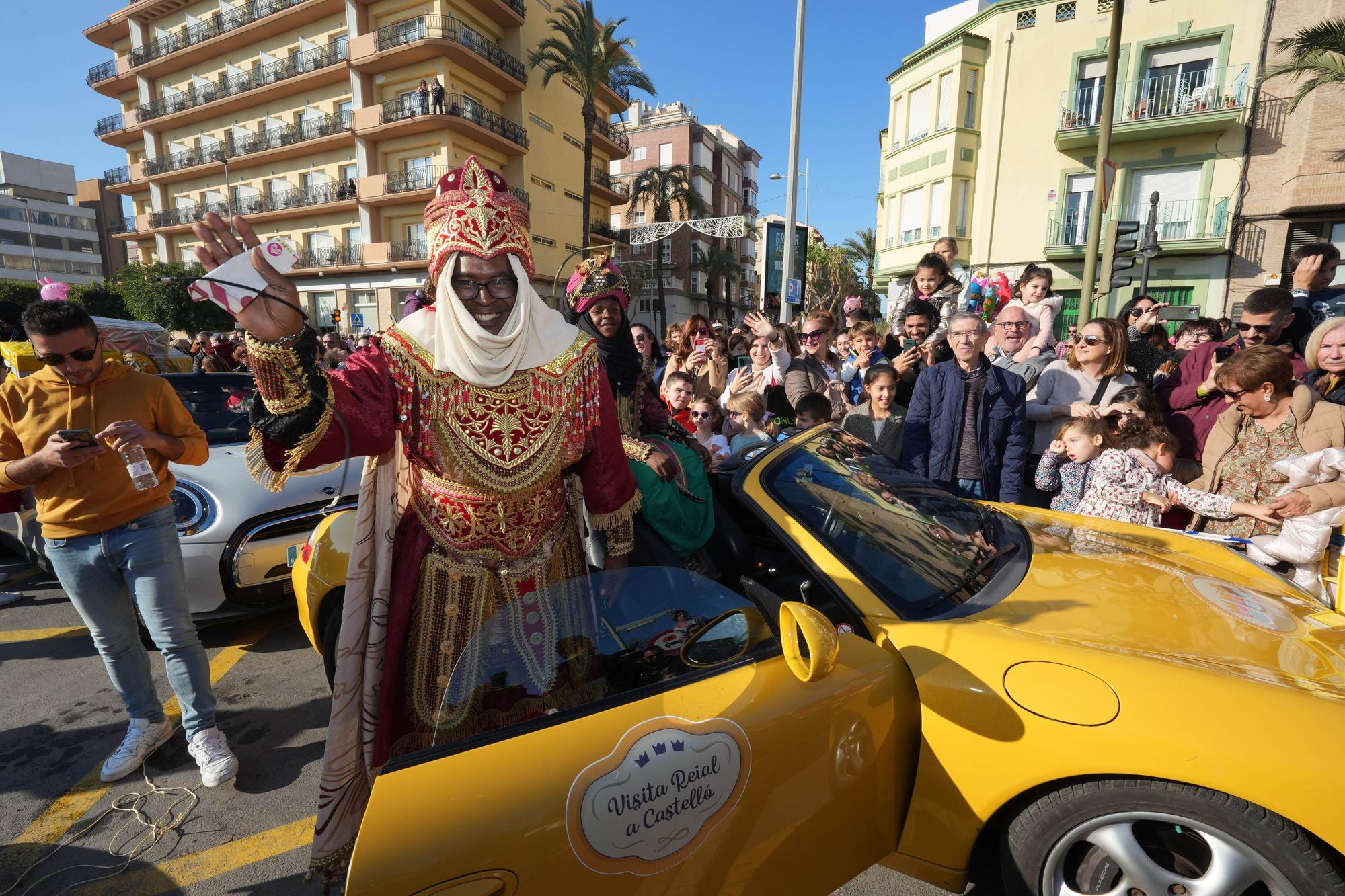 Las mejores imágenes de la llegada de los Reyes Magos a Castellón