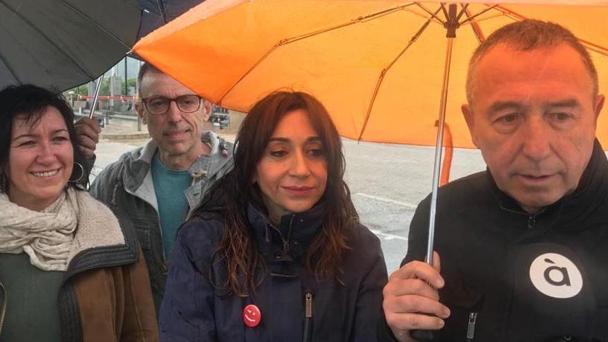 Isaura Navarro y Joan Baldoví, en Faura.