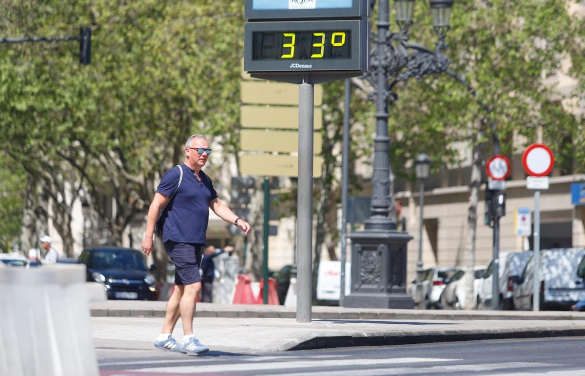 Calor estival en València en pleno mes de abril
