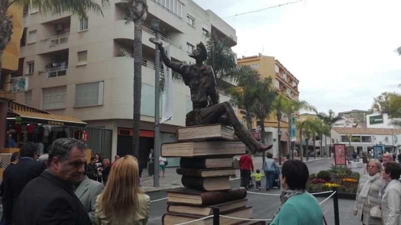 Los Quijotes de Aurelio Teno en Torremolinos