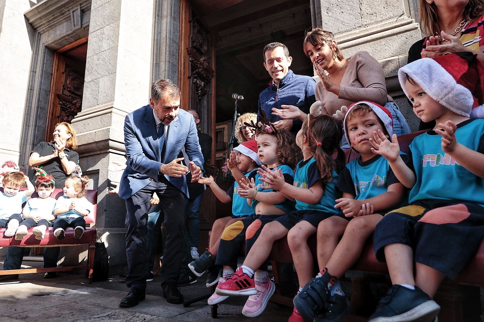 Inauguración del Belén del Ayuntamiento de Santa Cruz