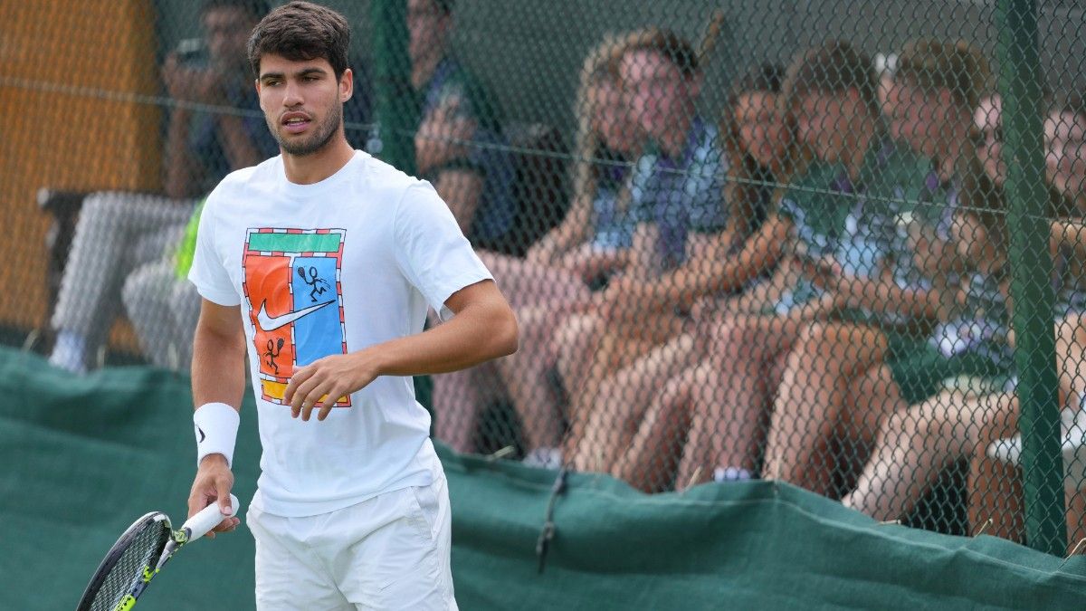 Tenis Alcaraz, de vuelta al trabajo para la reconquista de Wimbledon