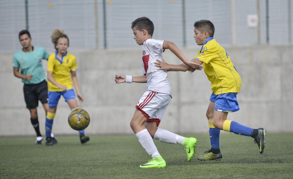 LAS PALMAS DE GRAN CANARIA.13/05/2017. Encuentro entre UD Las Palmas --Huracan (categoría Alevin. FOTO. J. PÉREZ CURBELO