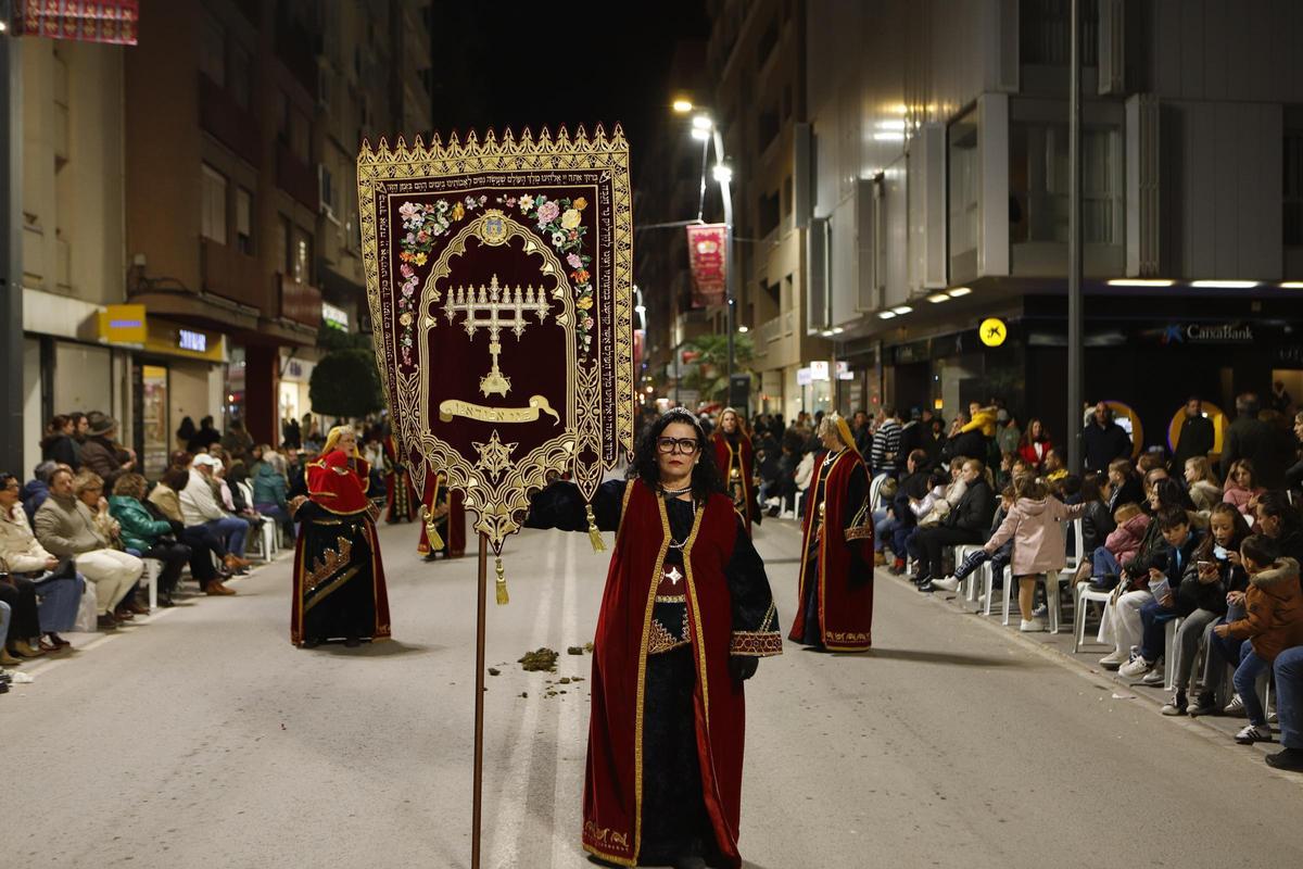 Estandarte del grupo judío Bene Abendanno, estrenado este año.