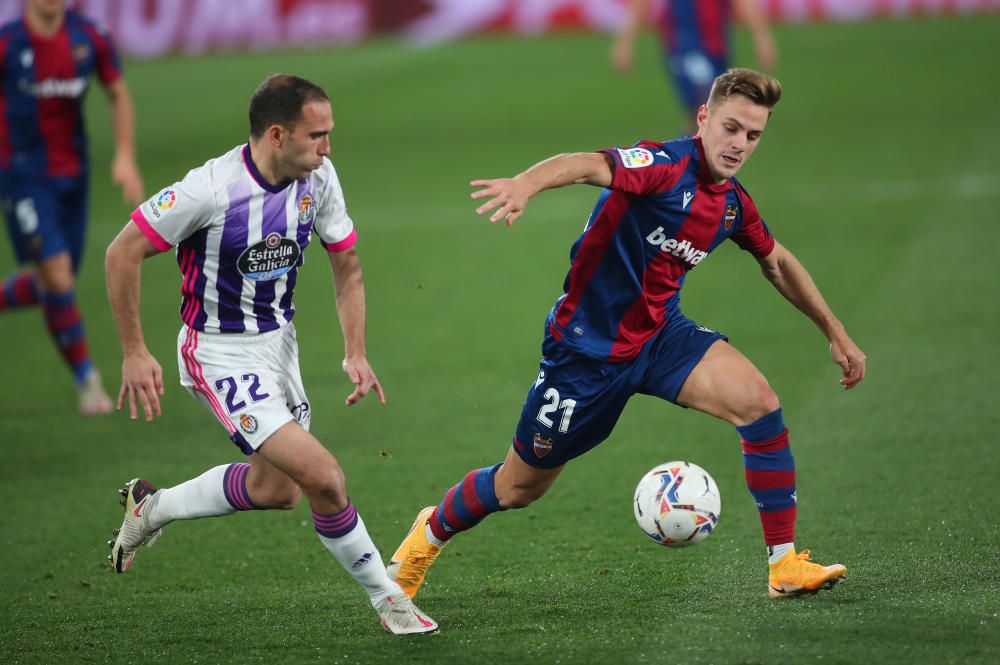 Levante - Real Valladolid, en imágenes