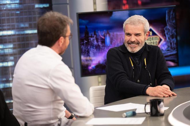 Lorenzo Caprile con Pablo Motos en El Hormiguero