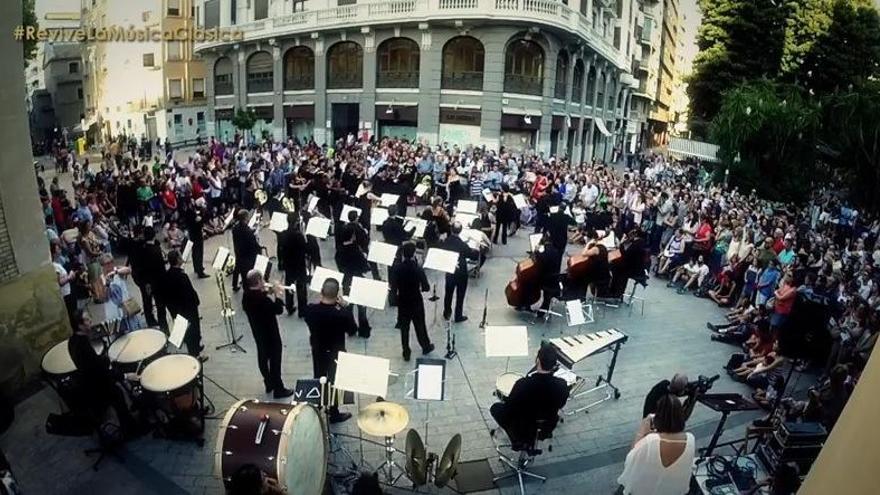 Un momento del recital en Santo Domingo.