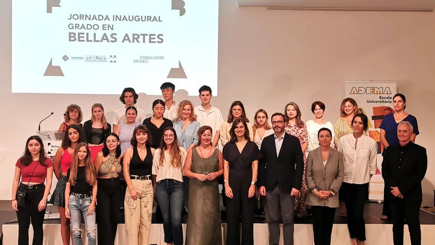 El Grado en Bellas Artes ADEMA-UIB inicia su andadura con afán de internacionalización e investigación