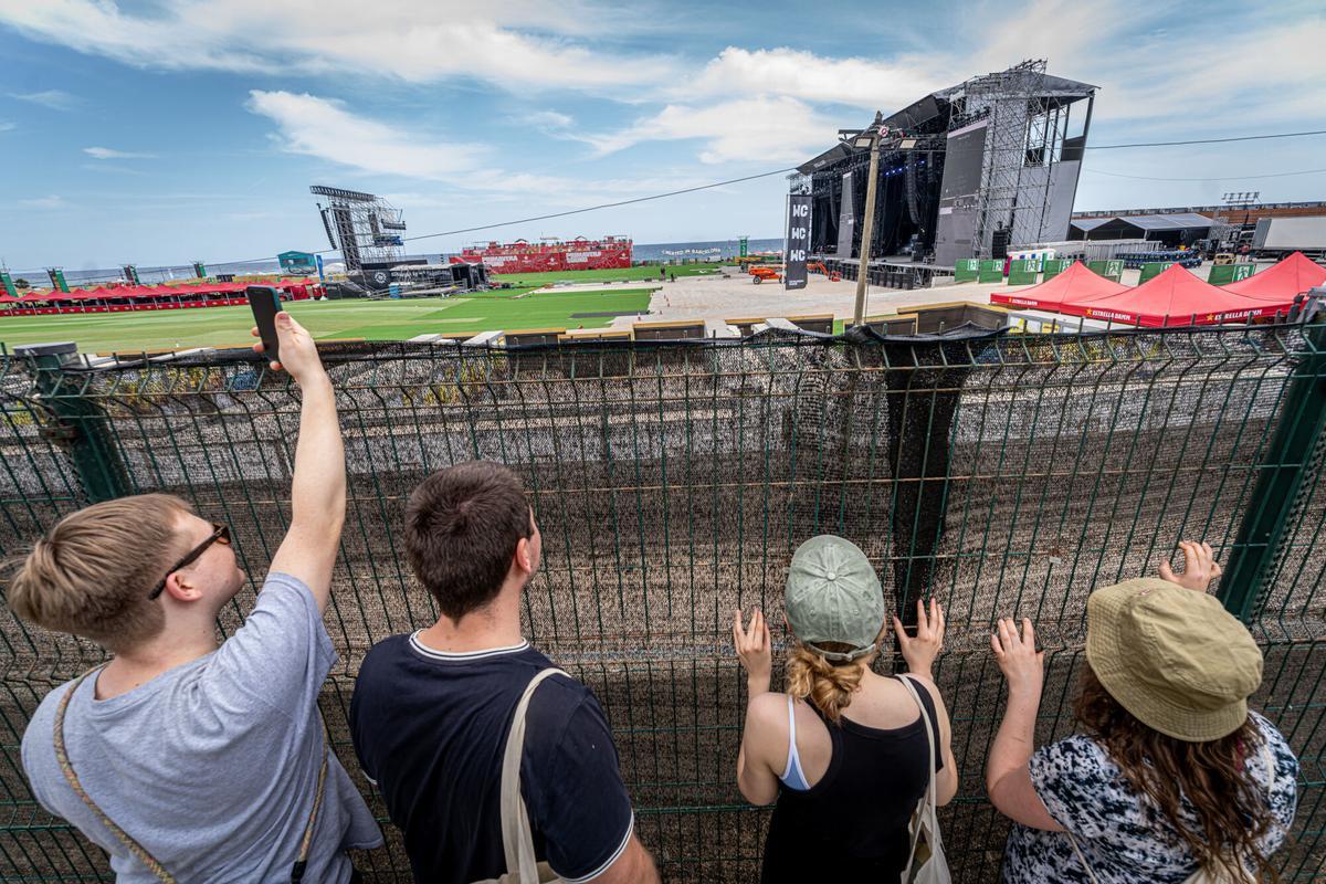 Todo listo para el Primavera Sound en el Fòrum.
