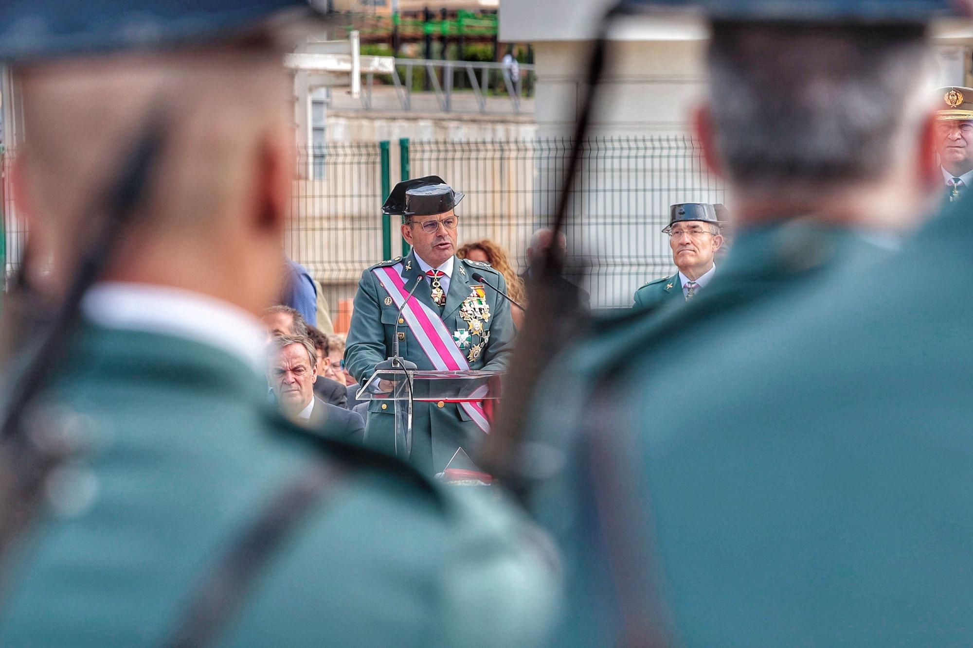 Acto de celebración del 179 aniversario de la fundación de la Guardia Civil