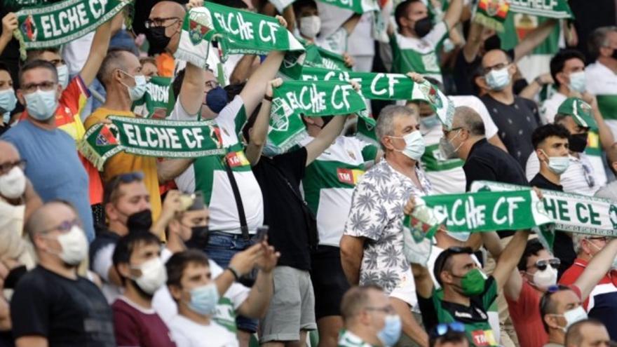 Público en el estadio en un partido reciente