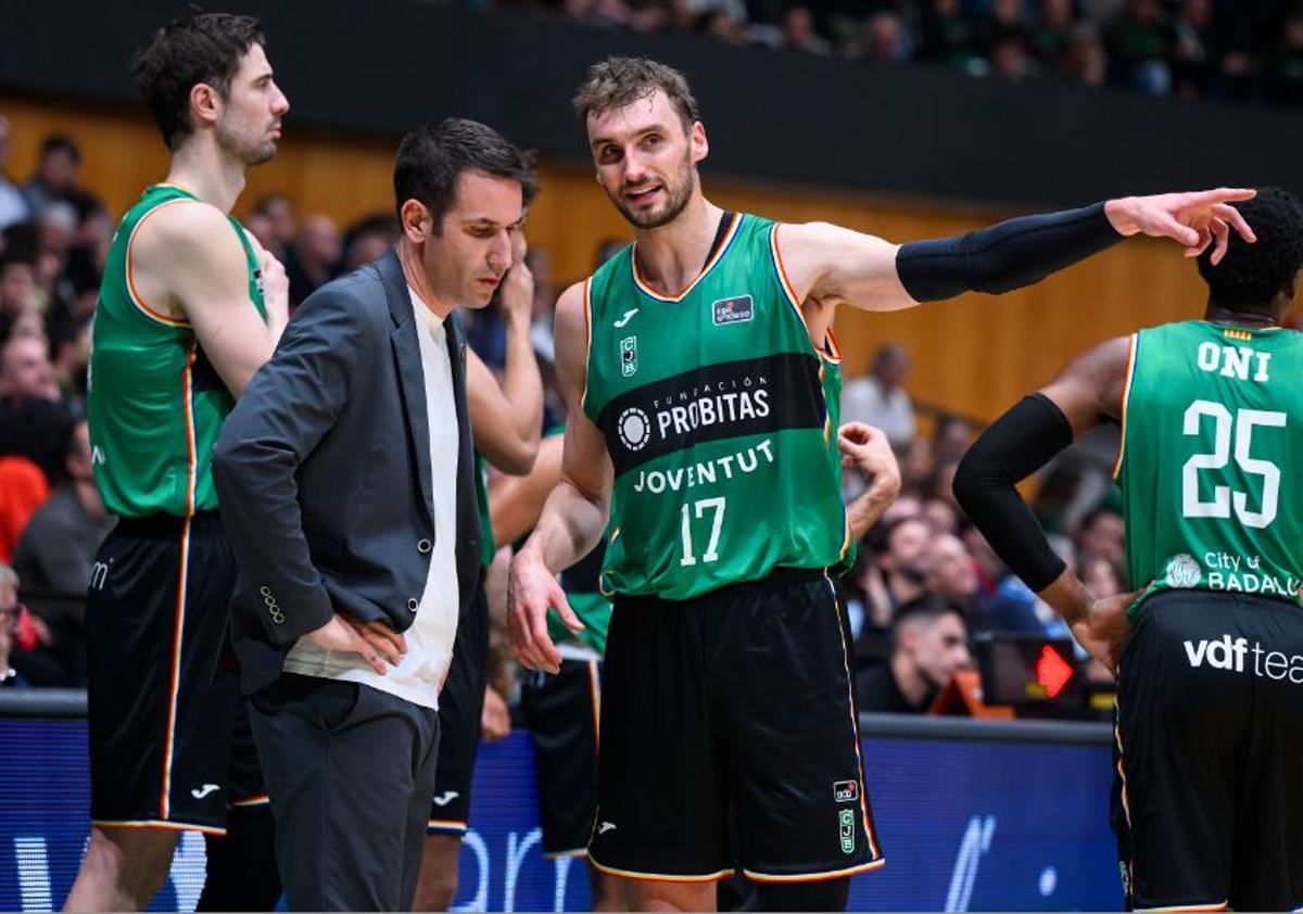 El Joventut, una de las sorpresas de la primera vuelta de la Liga.