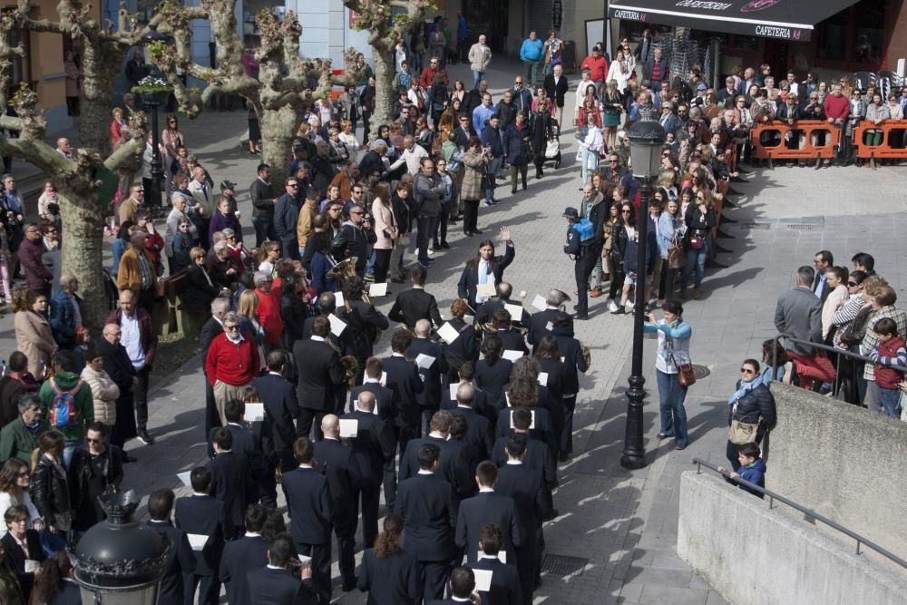 Procesión del encuentro y el desvelo en Candás