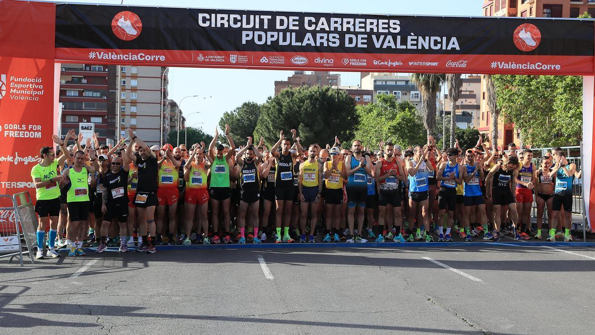 Vuelve el Circuito de Carreras Populares de la Ciudad de Valencia.