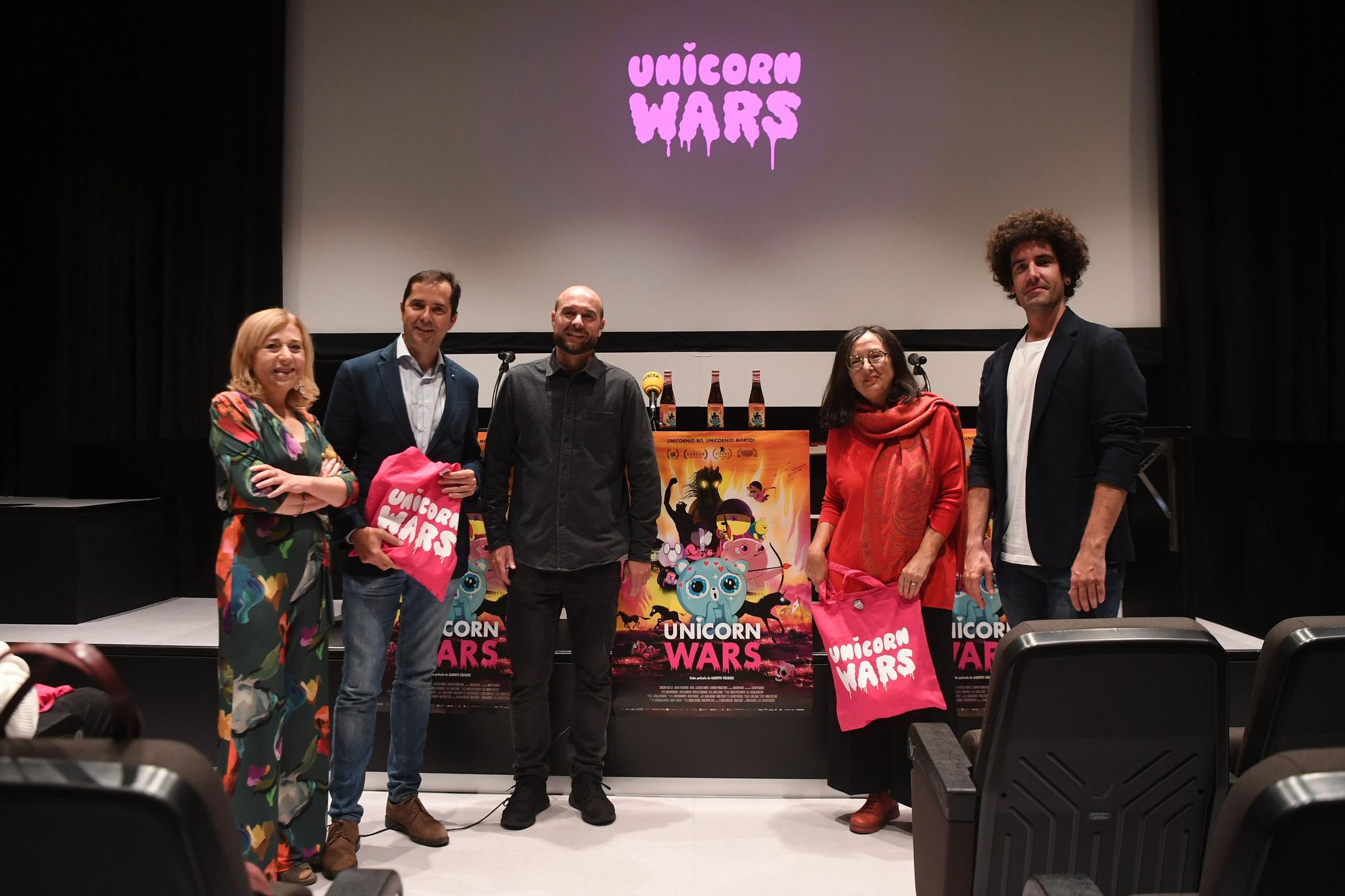 Presentación de 'Unicorn Wars' en la Filmoteca de Galicia