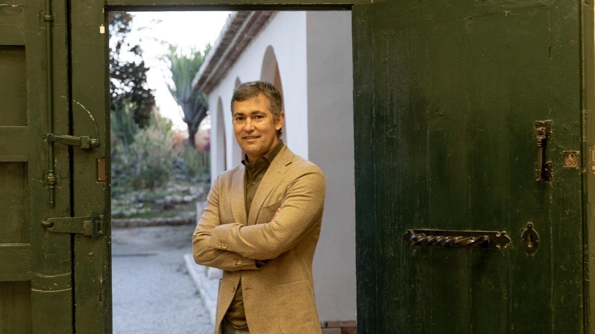 Juan José Llorente, en la sede de AlicanTec en Torre Juana.