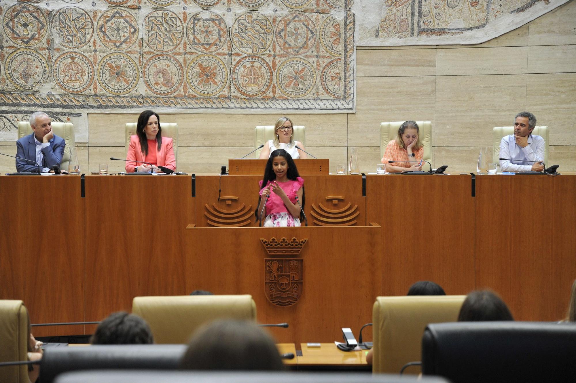 Diputados por un Día en la Asamblea de Extremadura