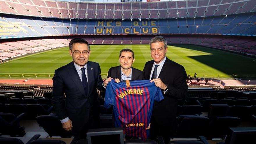 Ernesto Valverde renueva su contrato con el Barça