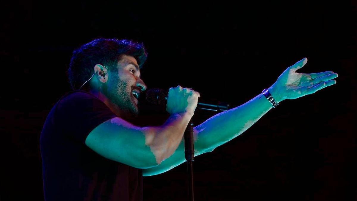 Concierto de Pablo Alborán en el Palau Sant Jordi.