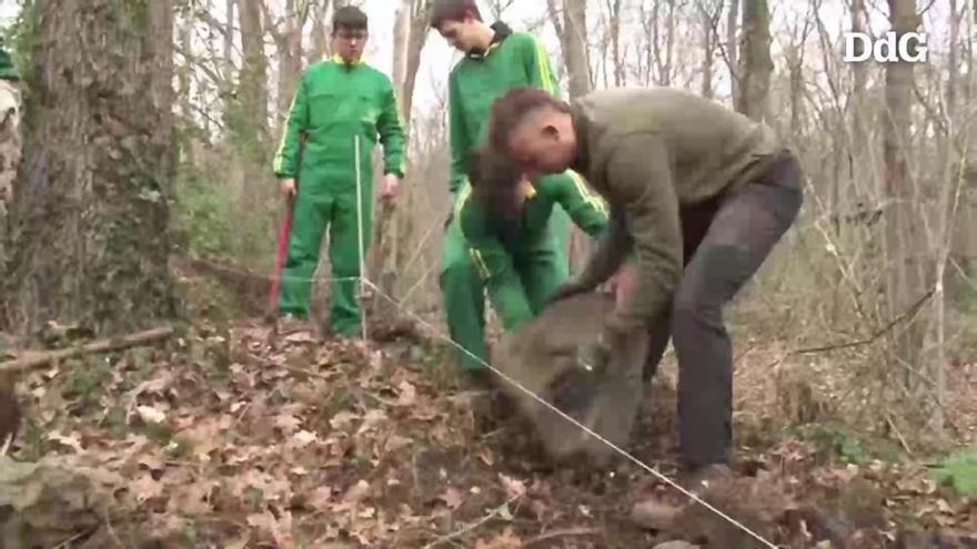 Vídeo: La Garrotxa vol obrir la primera escola a Catalunya per formar joves en la construcció de parets amb pedra seca