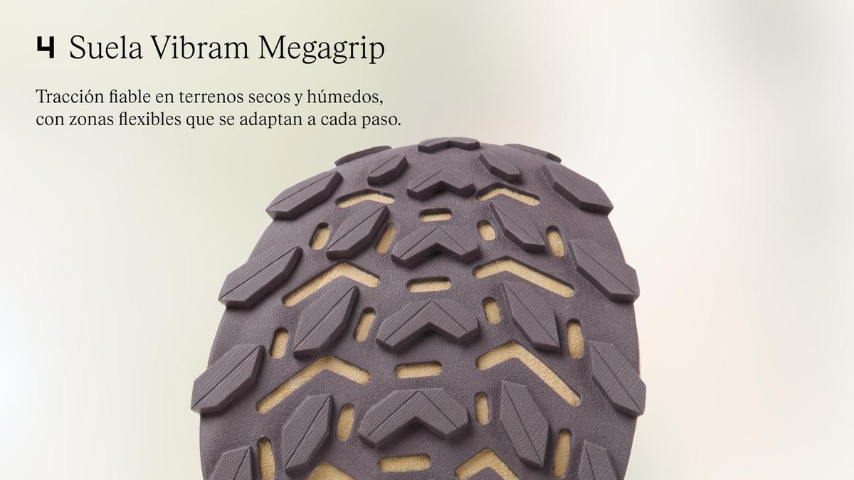 Así es la suela Vibram de la Cadí