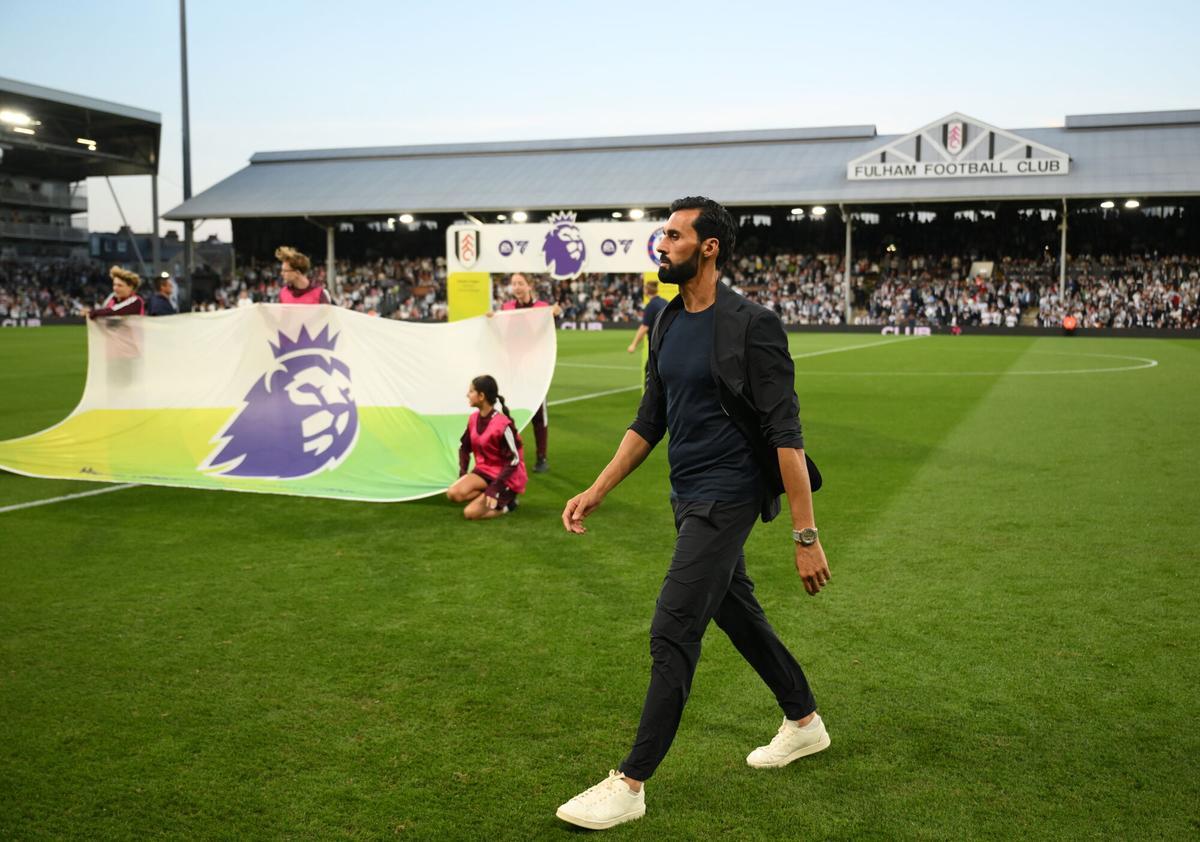 Alvaro Arbeloa, en la Premier League con el Fulham