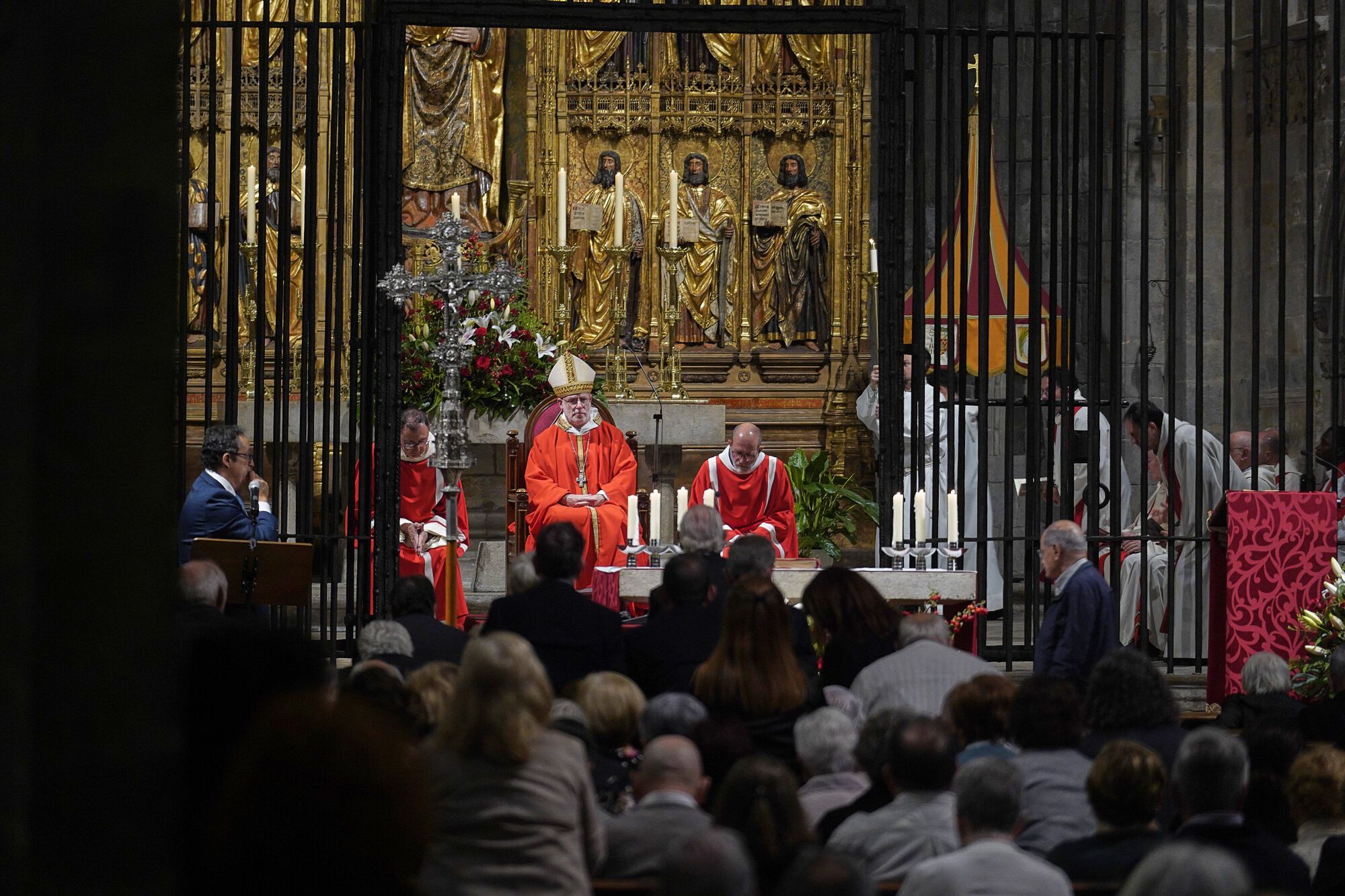 Girona Basílica de Sant Feliu missa de Sant Narcís El Bisbe de Girona evoca Sant Narcís per combatre "la guerra, la fam i la manca d'una vida digna"