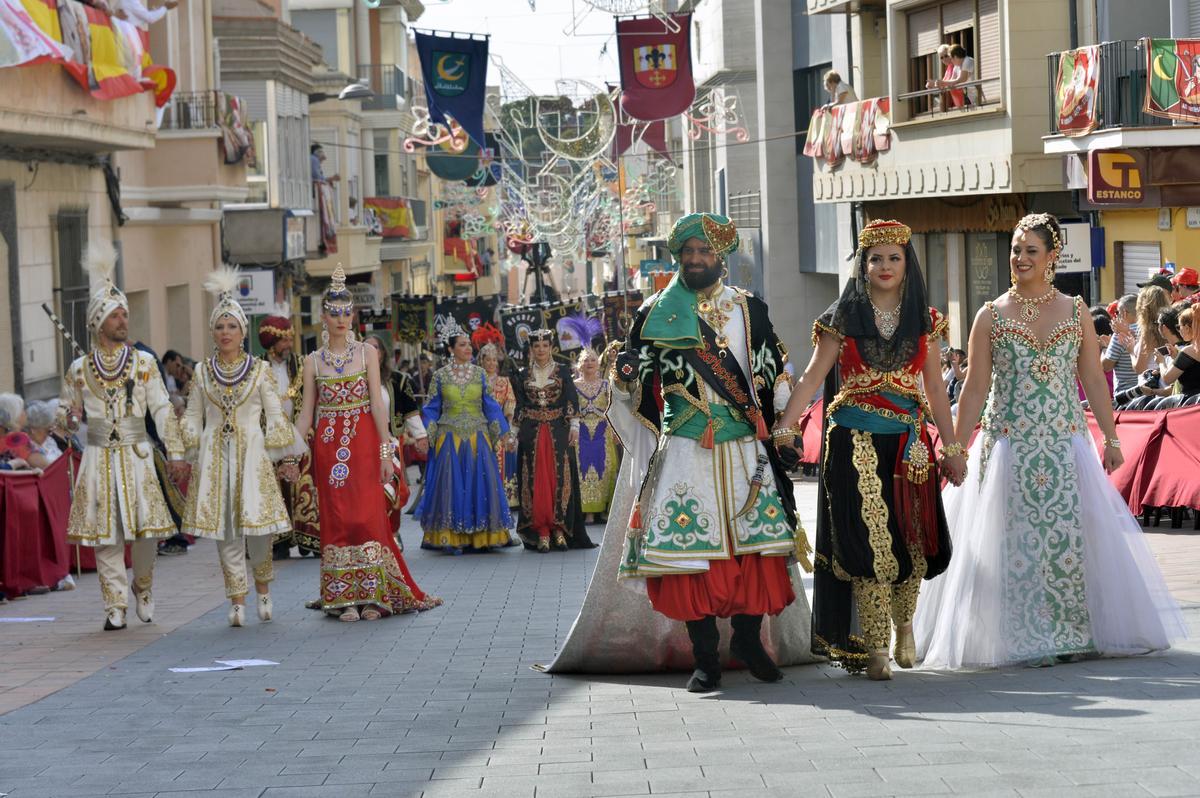 Fiestas de Moros y Cristianos en Petrer, Entrada Mora