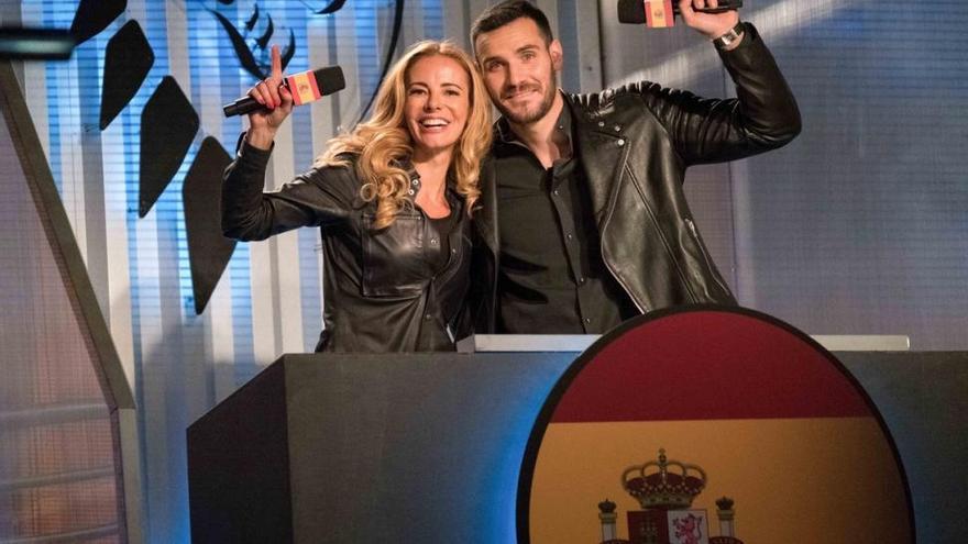 Paula Vázquez y Saúl Craviotto, al frente de la versión española de &#039;Ultimate beastmaster&#039;