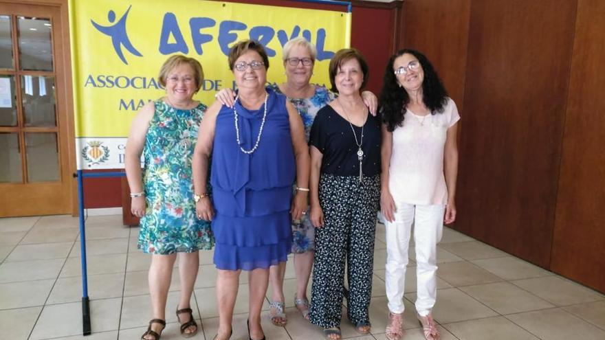 Miembros de la asociación de fibromialgia de Vila-real