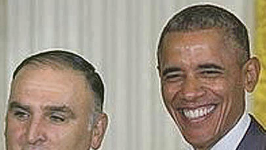 José Andrés junto a Barack Obama