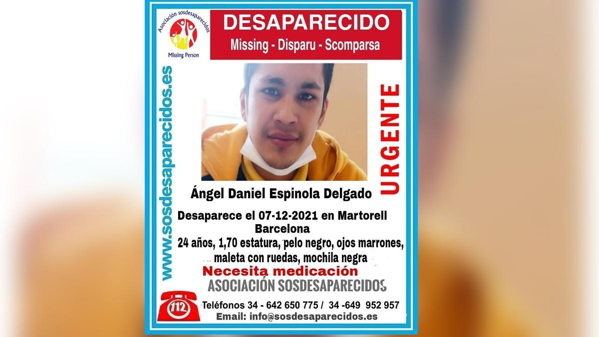 Localitzat a Reus el jove que va desaparèixer fa 3 dies a Martorell