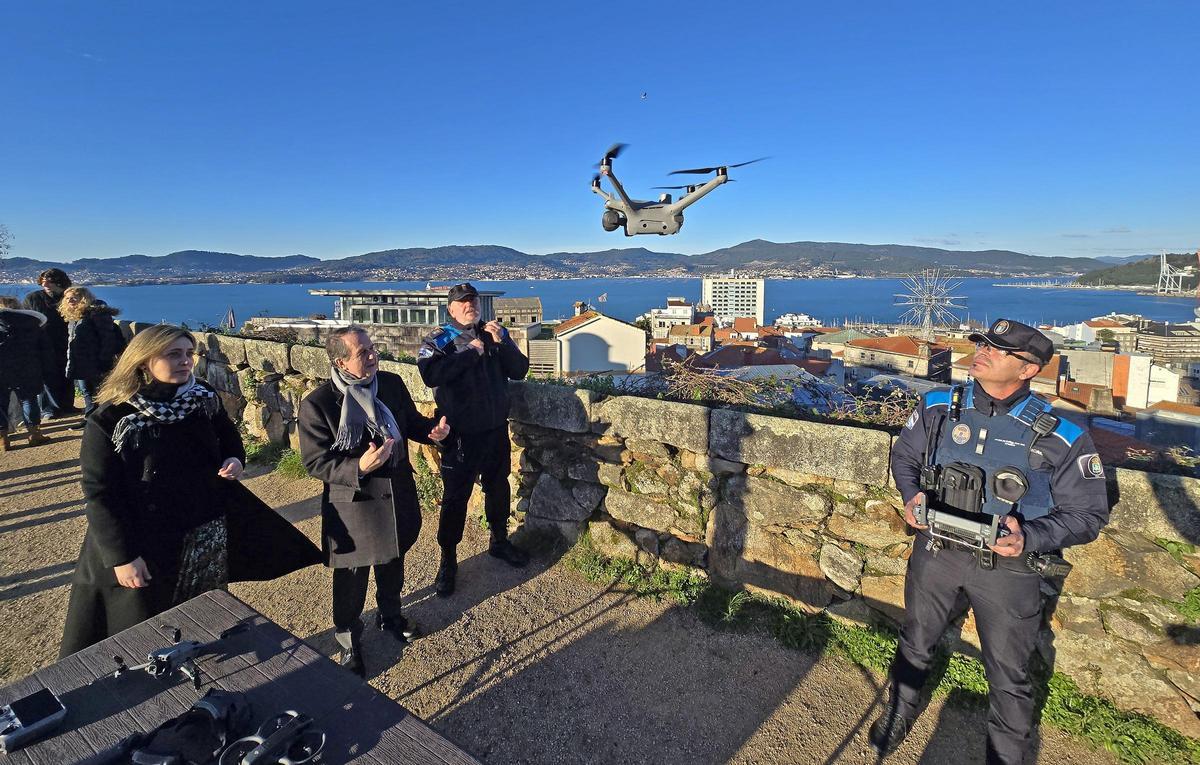 Los drones de la Policía Local de Vigo