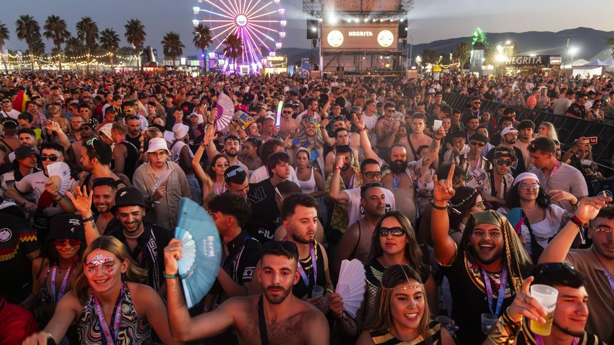 Edición de 2024 del Medusa Beach Festival.