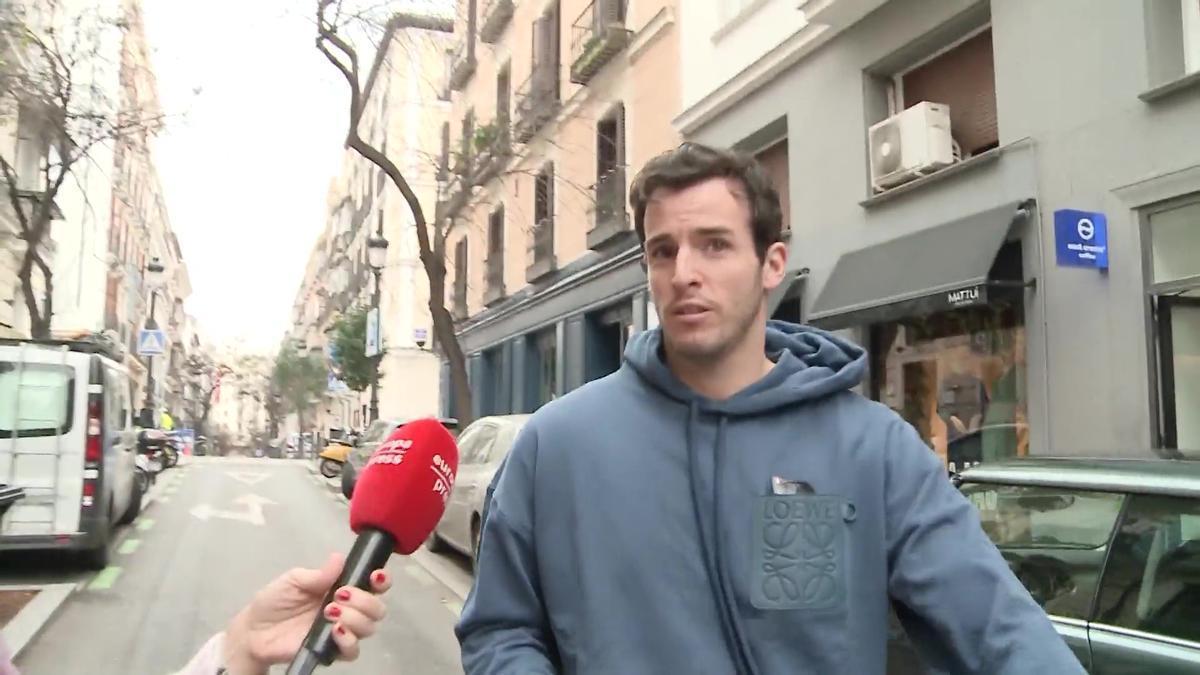 Íñigo Onieva se moja ante la prensa