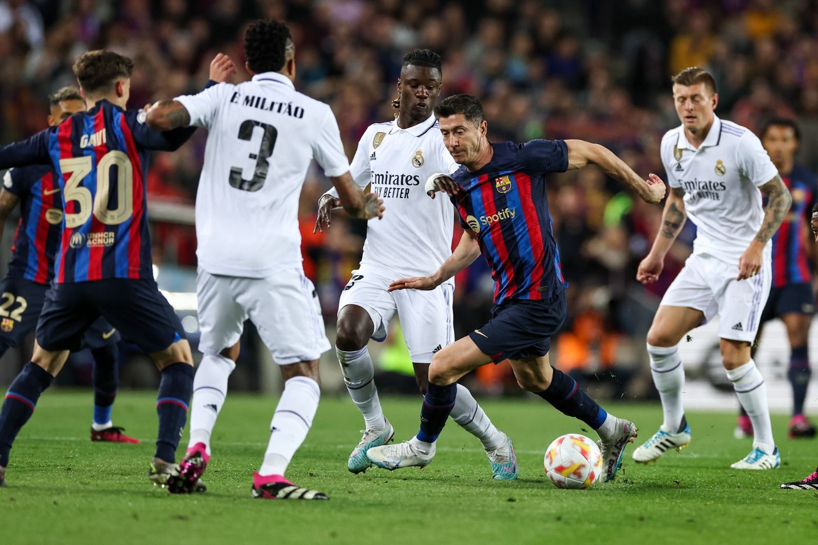 Lo que no se ha visto del Clásico Barça-Madrid de Copa