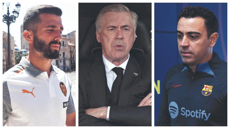 Agravio a Gayà: Xavi se lleva el ‘Indulto Ancelotti’